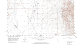 San Antonio Ranch Quadrangle, Nevada 1964 Topo Map USGS 15 Minute Topographic - £16.43 GBP