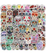 300 Pcs Skull Stickers Dia De Los Muertos Mexican Day of Dead Sticker Vi... - £18.63 GBP