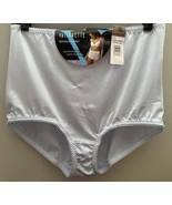 VASSARETTE Size 10 3XL Blue Undershapers Light Control Brief Panties #40... - $435.71 MXN