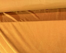 Crypton Suede Upholstery Fabric Color Dijon Gold Mustard 54&quot; Wide By The Yard - £3.16 GBP