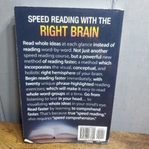 Speed Reading with the Right Brain: Lea... by Butler, David Paperback / ... - $9.90