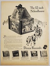 1946 Print Ad Decca Records for Kids Alice in Wonderland,Cinderella,Pied Piper - £12.57 GBP