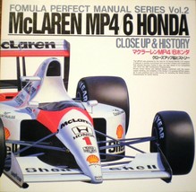 McLaren MP4/6 Honda Close Up&amp;History Formura Perfect Manual Ser. Pictorial Book - £92.16 GBP