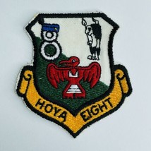Hoya Eight 1980’s USAF Air Force Officer Training School Eighth Squadron Patch - $13.85