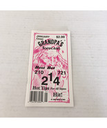 Vintage January Great Grandpa&#39;s forecast lottery booklet movie photo prop - $19.75