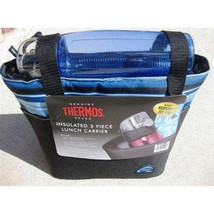  Thermos Lunch Carrier Deluxe 24 Oz Hydration Bottle 3 Pc. Sports Camping Lunch - $24.55