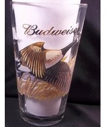 Budweiser vintage &#39;99 pint beer glass Wildlife Series Ducks gold rim - £15.06 GBP