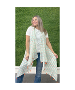 Boho Western Aztec Print Tasseled Kimono Vest - $33.61 CAD