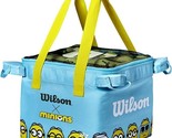 Wilson - WR8413501001 - Minions Teaching Cart Bag Tennis Ball - Blue - $49.95