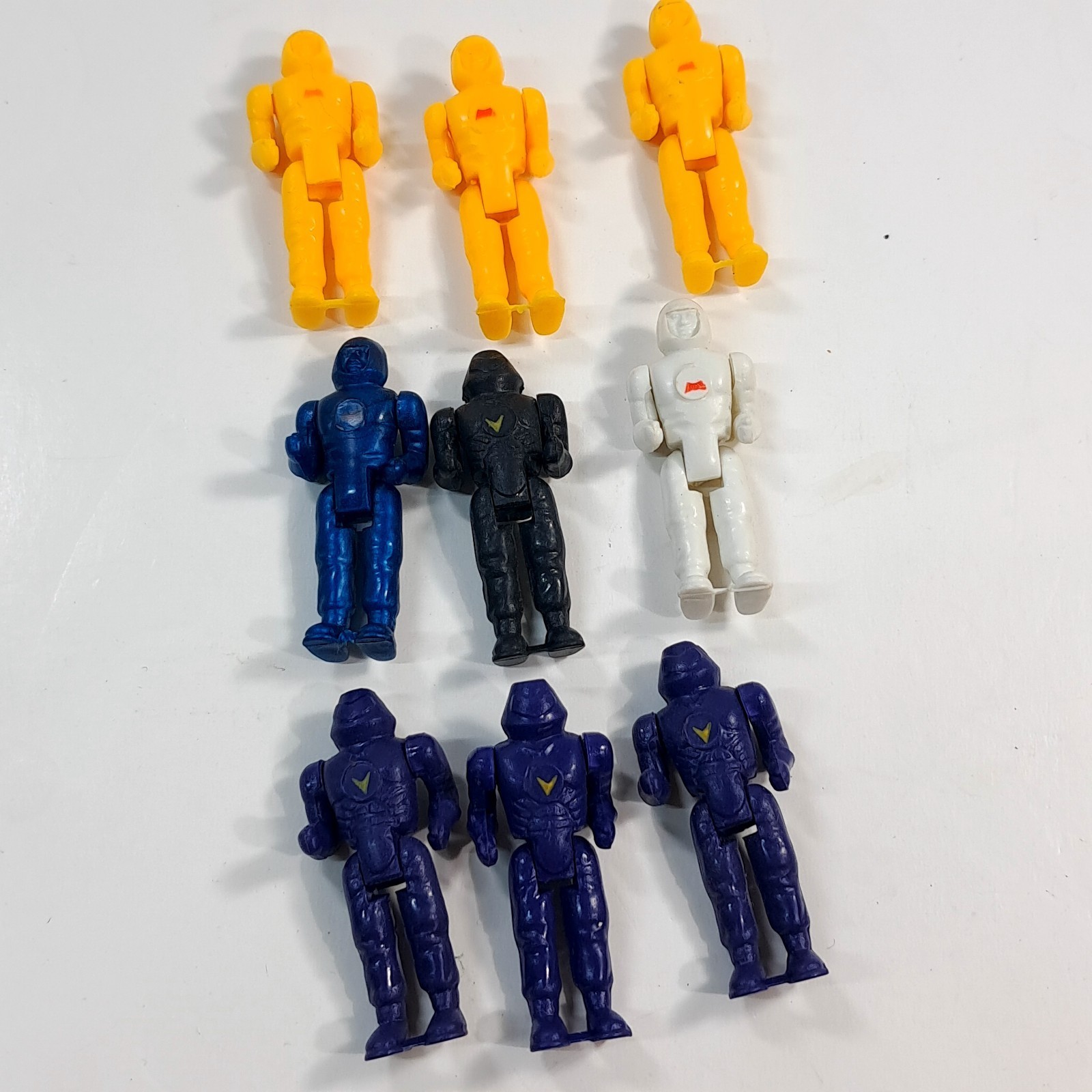 Manta Force action figure set 9 yellow blue black white Bluebird Toys 19... - $39.00