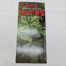Fort Meyers City Of Palms Lee County Flrodia Brochure - £16.80 GBP