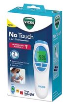 Vicks No Touch 3-in-1 Thermometer Measures Forehead Food &amp; Bath Temperat... - $7.59