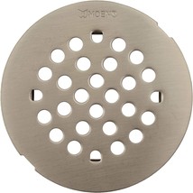 4-1/4-Inch Snap-In Shower Drain Cover, Brushed Nickel, Moen 101663Bn. - £31.28 GBP