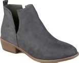 Journee Collection Women Rimi Ankle Boots Grey 7.5  Booties - $24.75