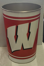 Wisconsin Badgers 15&quot; Tall Wastebasket - NCAA - $41.70