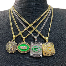 NFL Green Bay Packers Championship Pendant Set 4-Piece Necklace - $35.95