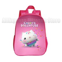 Anime Gabby Dollhouse Backpack Toddler Hildren Boys Kindergarten Bags Kids Gabby - £25.82 GBP