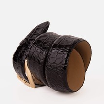 The Strat Black Leather Belt image 6