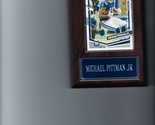 MICHAEL PITTMAN PLAQUE INDIANAPOLIS COLTS FOOTBALL NFL   C - $3.95