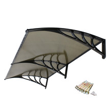 Outdoor Polycarbonate 80&#39;&#39;X 40&#39;&#39; Window Canopy Awning Front Door Patio C... - £86.32 GBP