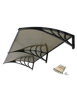 Outdoor Polycarbonate 80&#39;&#39;X 40&#39;&#39; Window Canopy Awning Front Door Patio C... - £87.91 GBP