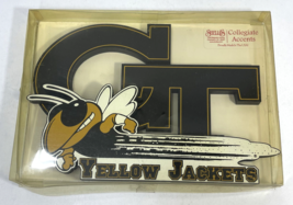 &quot;Georgia Tech Yellow Jackets&quot; Gt Licensed Shelia Ncaa Football Wood PLAQUE/SIGN - £19.66 GBP