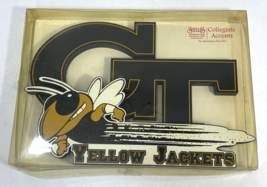 &quot;Georgia Tech Yellow Jackets&quot; Gt Licensed Shelia Ncaa Football Wood PLAQUE/SIGN - $24.99