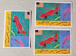 ROLLING STONES POSTCARDS Lot of 3 Tattoo You Tour 3.5&quot;X5&quot; 1981 FREE SHIP... - £11.64 GBP