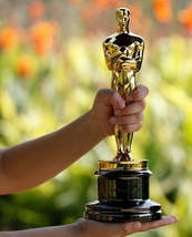 Golden Plated Metal 1:1 Oscar Statue Lift Size Trophy Awards Figure Priz... - £355.52 GBP