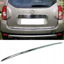 Dacia DUSTER - Chrome Trunk Trim Tailgate Accent Premium Car Rear Detail - £20.12 GBP