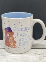  Grandpa’s Hugs Are The Best Coffee Mug Teddy Bears Hat Carlton Cards St... - £7.00 GBP