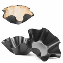 2 Pc Tortilla Maker Nonstick Taco Shell Salad Bowl Perfect Taco Pan Carb... - £30.48 GBP