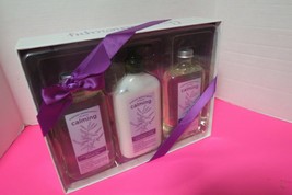 Calming Lavender Chamomile Shower Gel Bubble Bath Hand Body Lotion Gift Set - £43.48 GBP