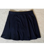 Childrens Place Girls School Uniform Skort 16 Navy Blue Ponte Stretch Pu... - $273.89 MXN