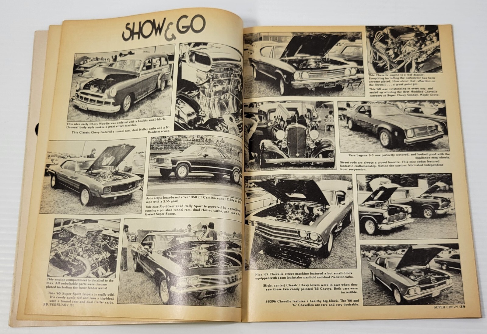 PV) Super Chevy Magazine February 1985 Volume 14, Issue 2 Camaro Corvette Item image 8