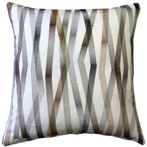 Wandering Lines Forest Grove Throw Pillow 19x19, with Polyfill Insert - £47.91 GBP