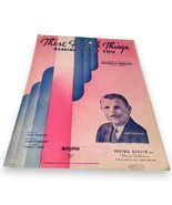 1935 &quot;These Foolish Things&quot; Sheet Music - London Revue, Art Deco Cover - $151.86 MXN