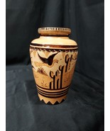 Old Southwestern Mexican Terra-cotta Red Clay Stoneware Vase - 1940s ?  - $29.99