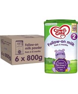 Cow &amp; Gate 2 Follow On Milk Powder 6-12mnths | 800g x 6 - $137.84 CAD