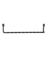 Wrought Iron 16-Inch Twisted Towel Bar - USA Handcrafted - $428.31 MXN