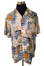 NWT Factories Connection Island Casual Shirt Men&#39;s Size X-Large Tropical... - £15.03 GBP