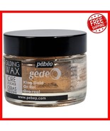 King Gold Gilding Wax 30ml - Effortless Elegance for Artistic Creations - $64.72 CAD