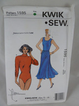 Kwik Sew 1595 Bodysuit and dress Size XS S M L Uncut - £7.76 GBP