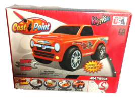 Cast &amp; Paint Krazy Kars 4 x 4 Truck Create 2 Vehicles - $6.92