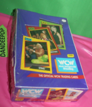 WCW 1991 World Champion Wrestling Sealed Box Case Of Sport Impel Trading... - £46.73 GBP