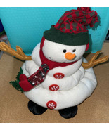 Sound N Light Animatronics Christmas Frosty Snowman Plush Tells Story Up... - $99.39 CAD