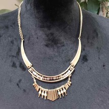 Women&#39;s Antique Gold Tone Canyon Sky Statement Necklace - $28.00