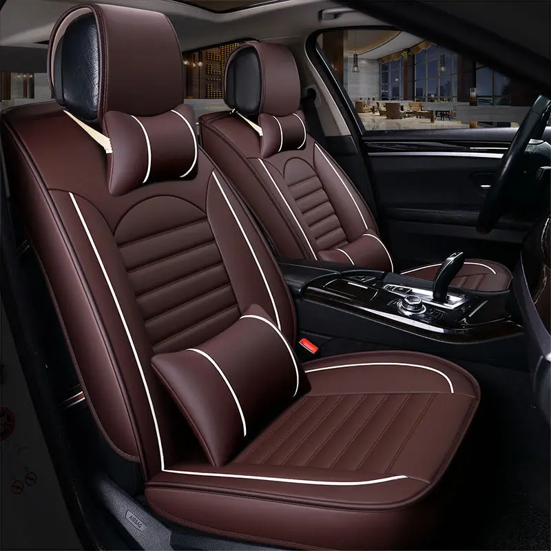 Four Seasons Universal Leather Car Seat Cover for Dodge Dart Coolway Cha... - £106.84 GBP+