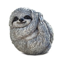 Stone Resin Pudgy Pal Garden Sloth Statue - £48.06 GBP