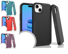 Tempered Glass / Tough Hybrid Cover Case Compatible for iPhone 15 Plus 6.7&quot; - £8.66 GBP+